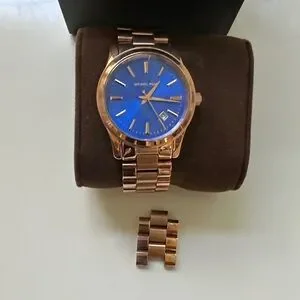 Michael Kors | Accessories | Michael Kors Royal Blue And  display picture 1
